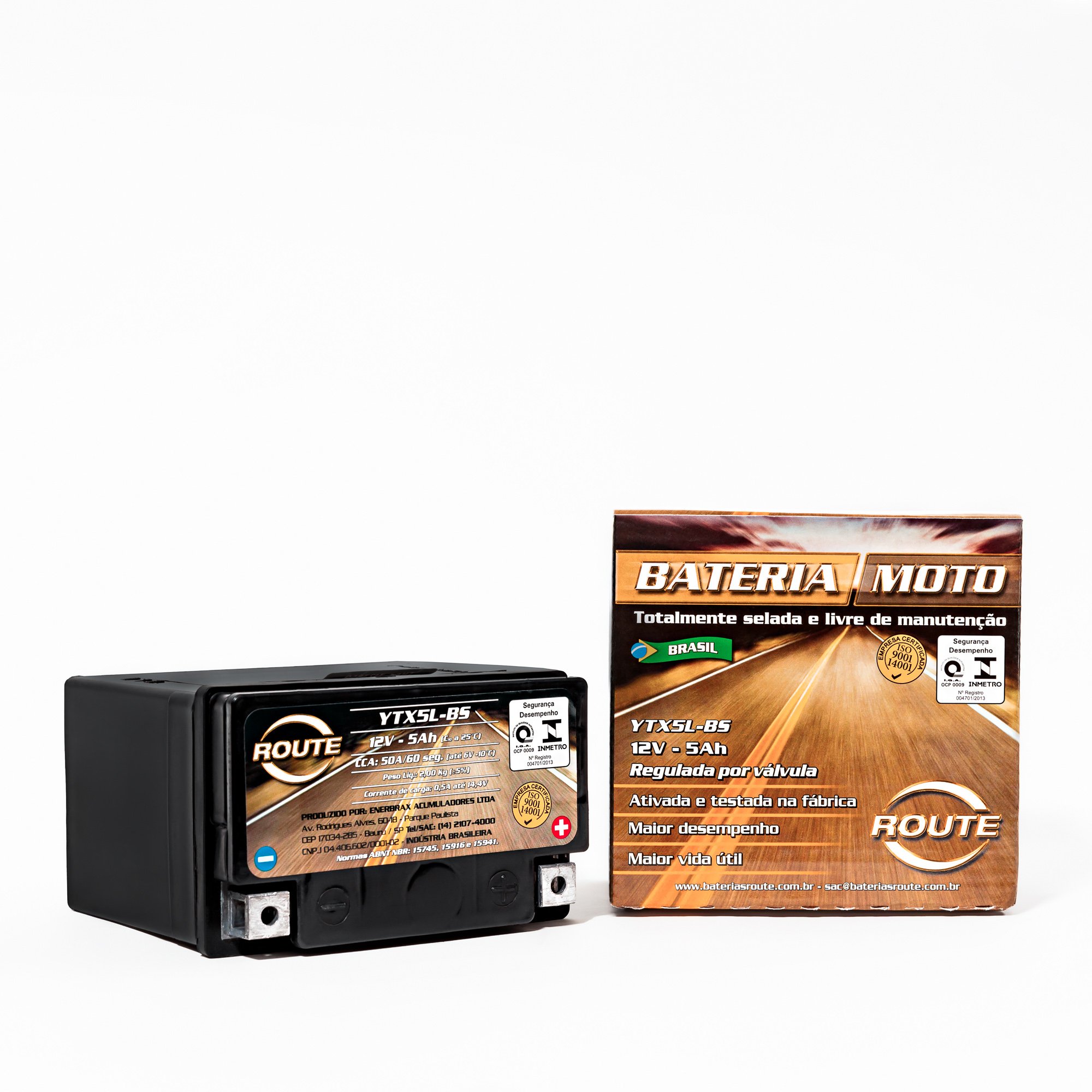 Bateria Route Moto YTX5L-BS