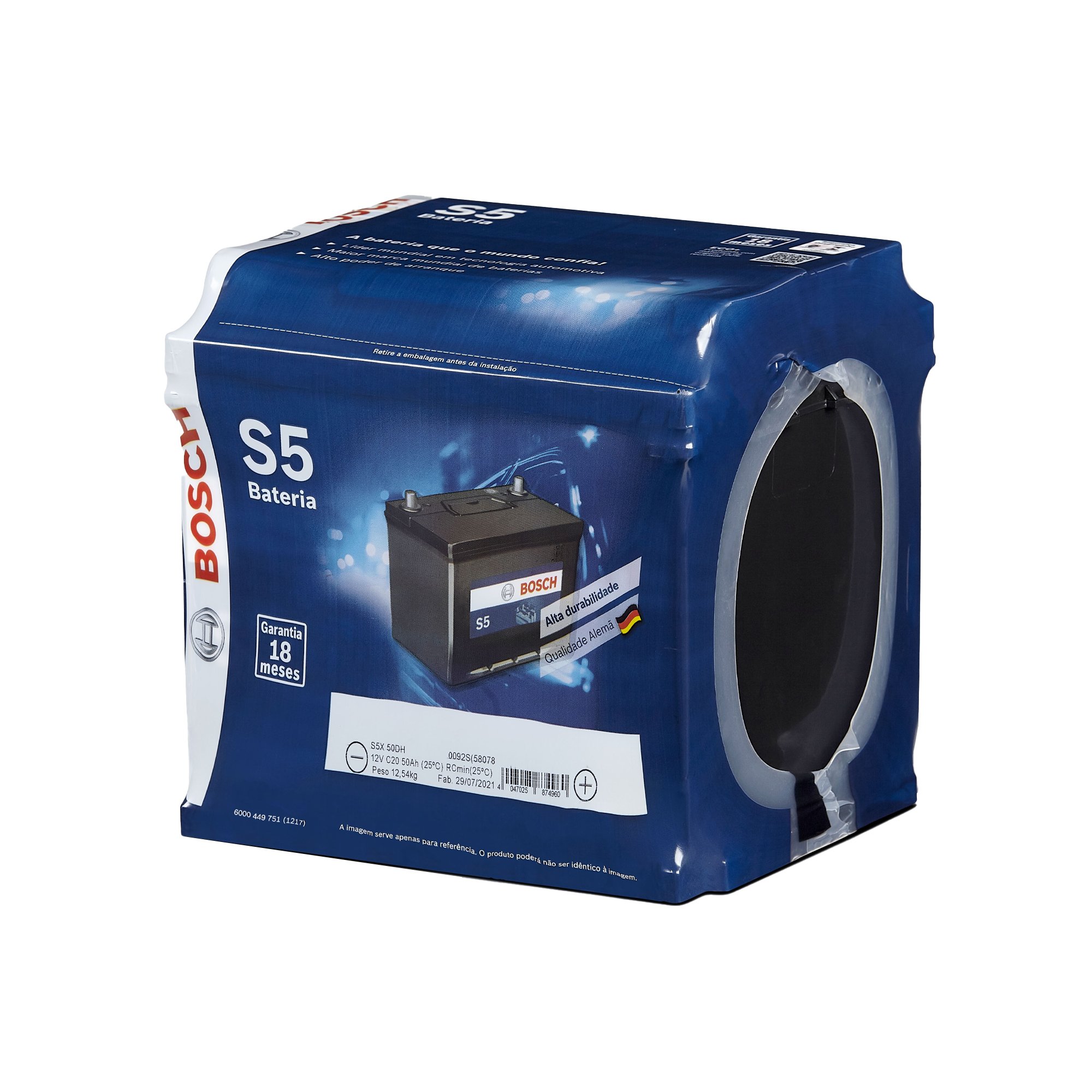 Bateria Bosch Automotiva S6X 75DH