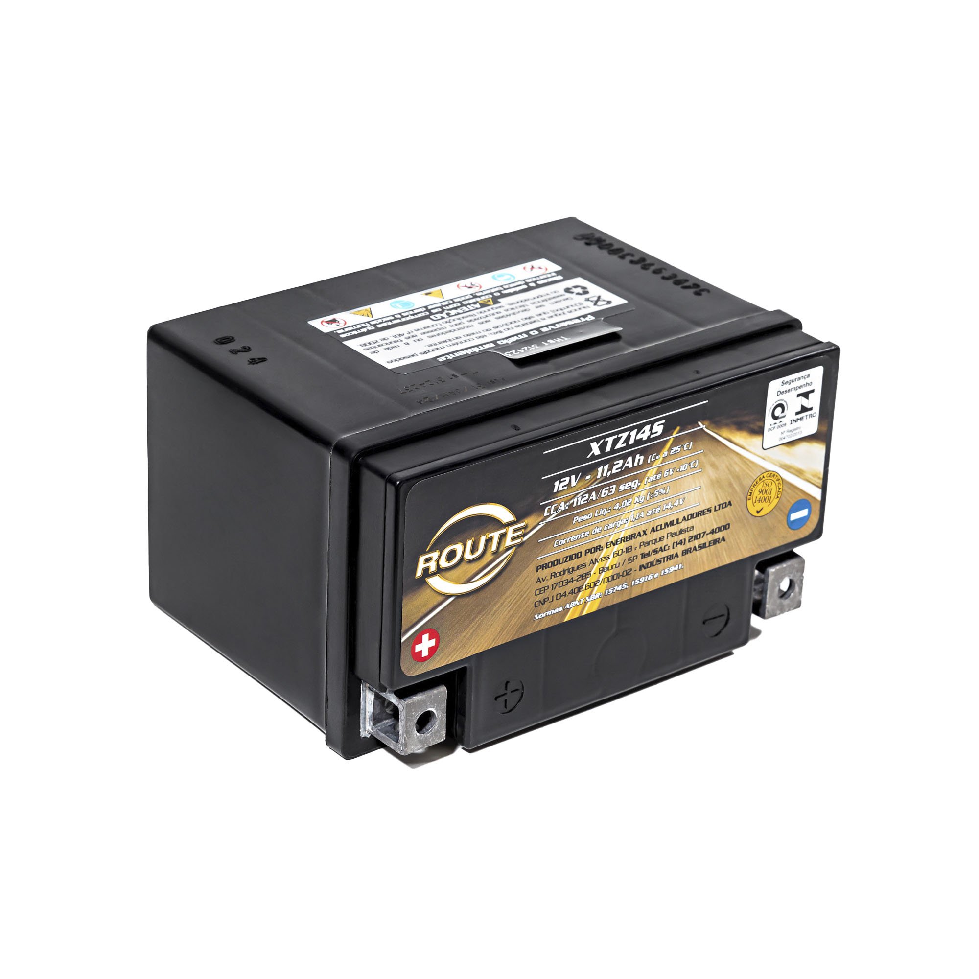Bateria Route Moto XTZ14S