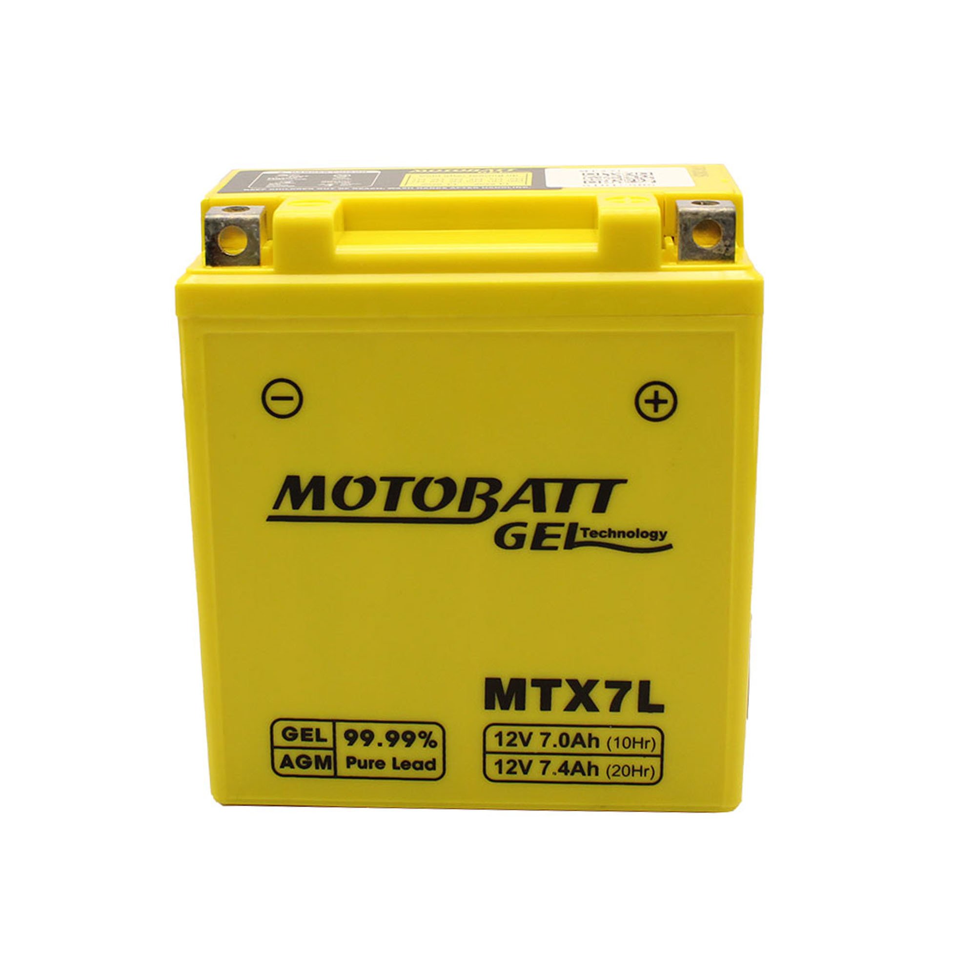 Tyler magneato 7’0” BATERIA MOTO MOTOBATT GEL MTX 7L - 7,0 Ah